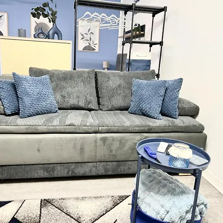 아파트 Cottbus-apartments - Blue I Privat I Wifi I Kueche 콧부스