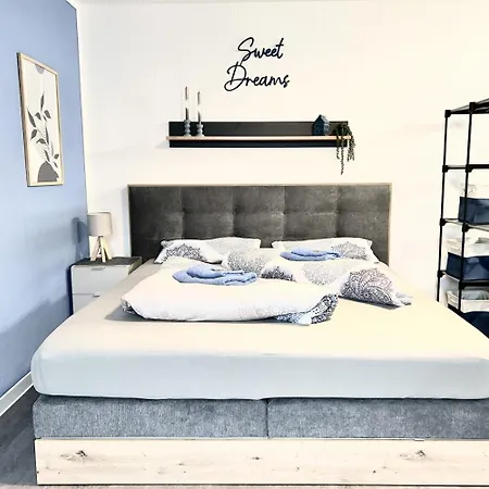 아파트 Cottbus-apartments - Blue I Privat I Wifi I Kueche *