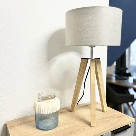 Cottbus-apartments - Blue I Privat I Wifi I Küche *