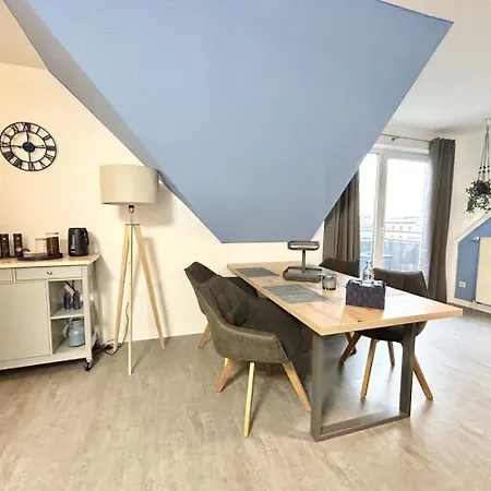 Cottbus-apartments - Blue I Privat I Wifi I Kueche 아파트 *
