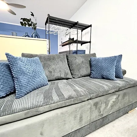 Cottbus-apartments - Blue I Privat I Wifi I Kueche 아파트 콧부스