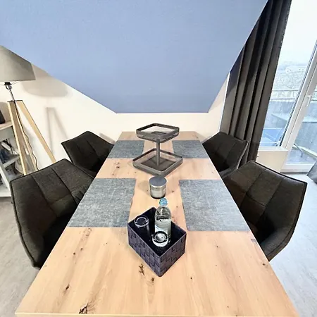 아파트 Cottbus-apartments - Blue I Privat I Wifi I Kueche 콧부스