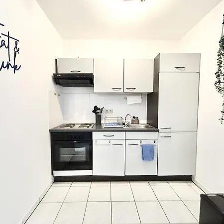 Cottbus-apartments - Blue I Privat I Wifi I Kueche 콧부스
