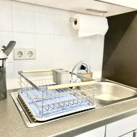 아파트 Cottbus-apartments - Blue I Privat I Wifi I Kueche *