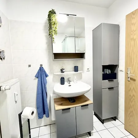 Cottbus-apartments - Blue I Privat I Wifi I Kueche 콧부스