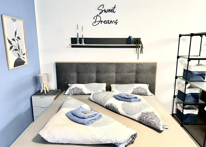 Cottbus-apartments - Blue I Privat I Wifi I Küche Apartamento Cottbus