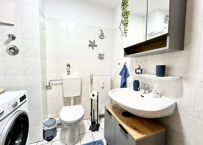 Cottbus-apartments - Blue I Privat I Wifi I Küche *