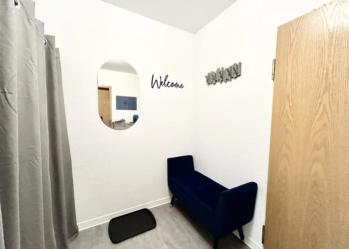 Apartment Cottbus-apartments - Blue I Privat I Wifi I Kueche *